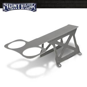 Mmo451896 2014mmotor New 5 Inch Tall Tunnel Mount Stand With Drink Cup Holder Fit For B&m Hurst Tci Shifter