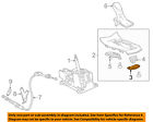 22909871 Gm Cadillac Oem Ats Center Panel Bracket