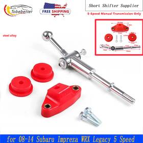 Wg222-rd-5 2bebetter For 08-14 Subaru Impreza Wrx Legacy Racing Short Throw Shifter Bushing Kit 5sped
