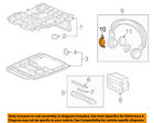 39581sjkj01 Honda Oem Entertainment Cover