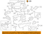 54133tl0g82za Honda Acura Oem Tl Center Knob Cap