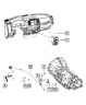 56054275aj Mopar Genuine Transmission Shifter