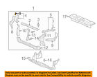 60438scva50zz Honda Oem Element Radiator Core Bracket Right