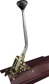 Fm67002 700-r4 Floor Mount Shifter With 8inch Chrome Handle And Black Anodized Mushroom