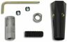 Xsk-6878 835573009361 Lokar Black Shift Knob Adapter For