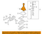 8p0863278bgh62 Audi Oem 06-08 A3
