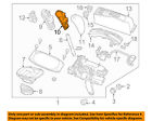 92191404 Gm Oem Center Knob Spacer