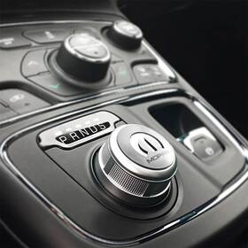 American Car Craft 099854116203 Mopar Compatible Stainless Steel Dial Shifter Trim Plate 1pc