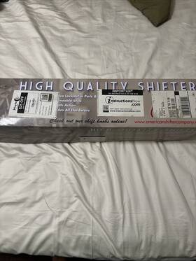 American Shifter Company 802269626362 Ford Fmx Single Action Kit 23 Dual Bend Arm With Delux Knob New