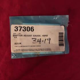 37306 Auto Accessories 1964-1981 Corvette 4 Speed Gauge Shifter Adjust With Instructions