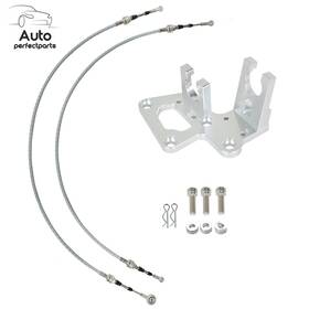 Aup2894457 Auto-perfectparts For Rsx K20 K20a K24 K Swap Series Eg Ek Dc2 Shifter Cables With Trans Bracket
