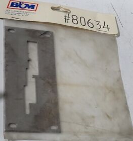 80634 B&m Shifter Plate Nos Vtg Steel