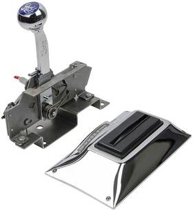 223104 B&m Transmission Parts Quicksilver Console Shifter 1968-69 Camaro With Th400 Th350