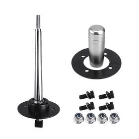 Sfn079-silver-us Batu New Length Drift Track Race Chassis Mount Shifter For Bmw E30 E46 E36 E39 Silver
