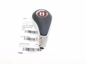 242.be1b06 Bentley 2006 Arnage Shift Knob Red Label Shifter Lever Blue Chrome Oem