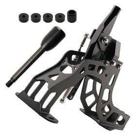 Bfo 15p0hs Black Short Shift Lever For Mitsubishi Lancer Evo 4/5/6/7/8 Aluminum