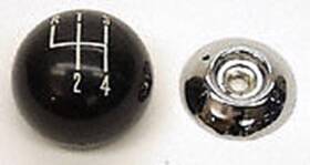 3921147 Bmp 64 65 66 67 68 69 Camaro Chevelle Nova Black Muncie Shift Knob Ball Handle 5/16