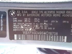 242.bm1305 Bmw Shifter Assembly Only X3 2005 Transmission Shift 1742982
