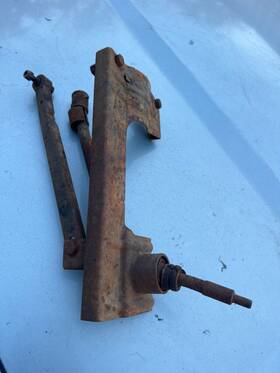 25111203776 Bmw E10 114 Nk 2002 4-speed Manual Shifter Shift Linkage Bracket Oem