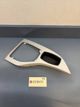 51162991198 Bmw 13-15 X1 E84 Automatic Transmission Gear Shifter Panel Bezel Silver 2991198