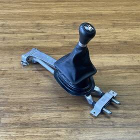 8097157 Bmw 2021-2024 M3 G80 Mt Manual Transmission Shifter Black Leather Oem Note