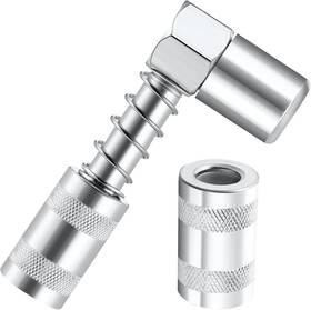Jr230701021 Bonsicoky 1 Pcs 90 Degree Grease Coupler Gun Adapter Fittings