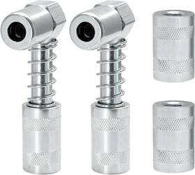 Jr230701022 Branded 2 Pcs 90 Degree Grease Coupler Gun Adapter Fittings