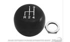 C7zz-7213-a Scott Drake Trans Shift Knob Manual Round Plastic Blk Ford