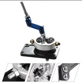 Ch0497 Carautopartshome For 83-04 Ford Mustang/thunderbird T5/t45 Blue Racing Short Throw Quick Shifter