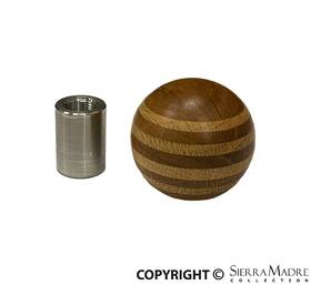 Smc-917-cb Carbone Smc.917.cb Porsche Car Bone Shifter Knob 65-89 Smc917cb