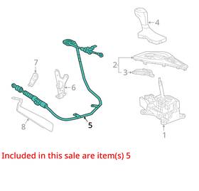 239.gm1u18 Chevrolet 2016-2018 Camaro Ss Oem Auto Shift Shifter Cable 19k Miles