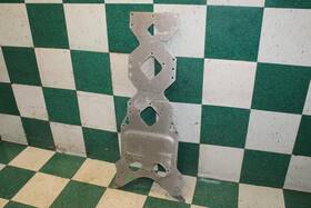599-f Chevrolet 14-19 C7 Oem Center Body Alloy Skid Plate Driveline Shaft Guard Panel Factory