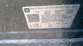 242.gm8l20 Chevrolet Truck Equinox 2020 Transmission Shift 81193