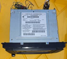 P05064818ad Chrysler High Speed Navigation Radio Mp3 Dvd Sirius Player Oem