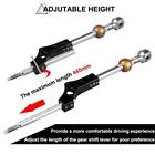 Sk082-bk Circuit Adjustable Short Shifter Fit For Civic Integra Crx Acura