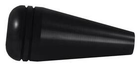 Ab10051b Classic Industries All American Billet Aluminum Shift Knob - Large With Round Head Black Anodized