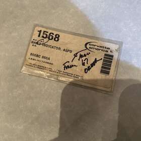 866bc-866a Corvette 64/67 Shift Indicator 4 Spd