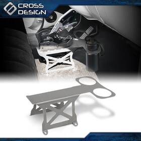 Big102505 Crossdesign 5 Inch Tall Tunnel Mount Stand Drink Cup Holder For Mega Shifter Ratchet Magnum Grip
