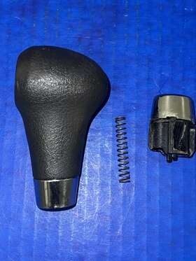 1gh991d5af Dodge Chrysler 2008-2010 Grand Caravan Town And Country Shifter Knob Handle Dark Gray Vinyl Oem