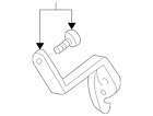 F75z-7302-aa Ford Lincoln Genuine Control Arm