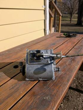 D208.213 Fat Baggers Inc. Foote3-speed Reverse Racing Lawn Mower Transmission