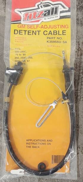 K35955u Fitzall New Gm Th350 Universal Kick Down Cable
