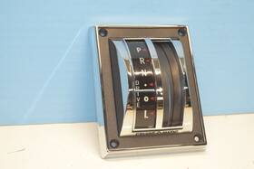 7d443b Fomogo Parts Floor Shifter Selector Bezel For 1964-1966 Ford Mustang Without Console