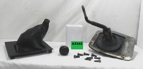 45692457 Ford 1987-1993 Mustang Manual Gear Shift Stick Bezel Boot Mount Plate Knob Bolts