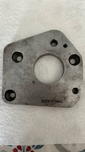 7e046-a Ford 1970 Boss 429 Mustang Hurst Shifter Adapter Plate