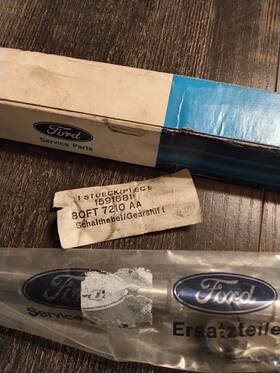 80ft7210aa Ford Mk1 Capri Rs Gt Genuine Nos Transmission Gearshift Lever