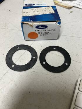 B2q-4092-a Ford 53-63 Truck 2 Spd Rr Axle Electric Shift Drive Cover Gasket Usa