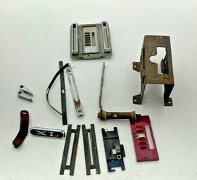 C8aa-7d443-e Ford 1969 1970 Galaxie Shifter Automatic Floor Shift Plate For Buckets And Console
