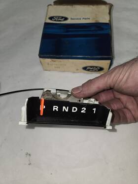 D7az-7a110a Ford 1974-78 Ltd Transmission Selector Indicator Oem Fomoco