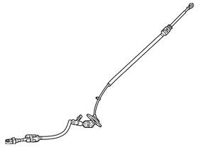 Dg1z-7e395-c Ford Genuine Shift Control Cable